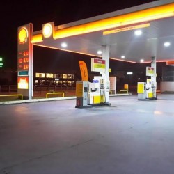 Akaryakıt İstasyonu Aydınlatma