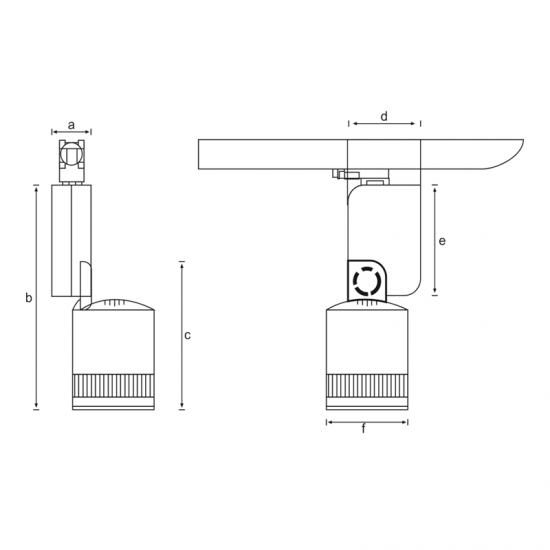LED RAYSPOT ARMATÜRÜ