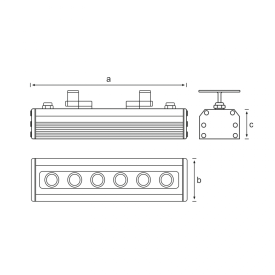 LED WALLWASHER ARMATÜRÜ